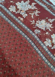Maroon Floral Kurta dupatta set