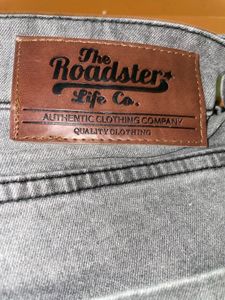Stylish Grey Washed Jeans for men