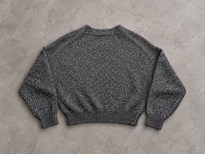 MARLED CHARCOAL KNIT CREWNECK SWEATER