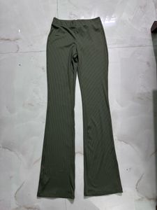 H&amp;M Ribbed Flare Pants