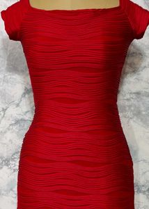 Stunning Red Bodycon Mini Dress