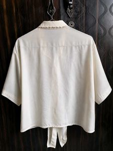 Vintage Lace Collar Blouse