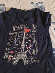 Paris Eiffel Tower Graphic T-Shirt