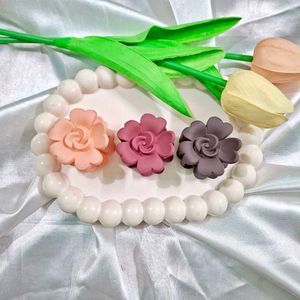 Set of 12 Flower Hair Clips