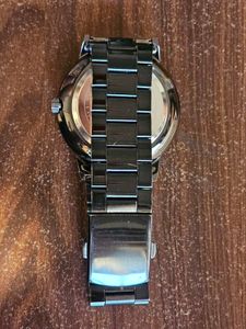 Stylish Black Wheel Watch
