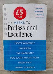 Six Weeks to Professional Excellence Book