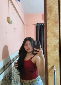 Maroon Camisole Top