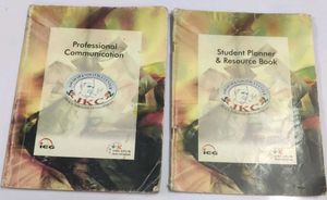 Professional Communication & Planner two Books