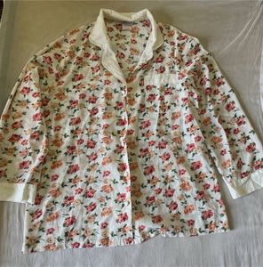 Floral Button-Down Top