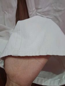 Stylish White Cargo Pants