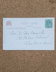 Vintage 'Old Curiosity Shop' Postcard Tucks Art Se