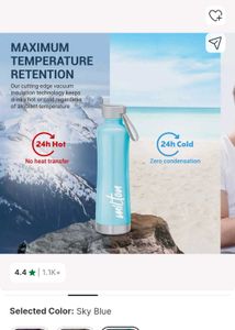 Milton Thermosteel Water Bottle - Sky Blue
