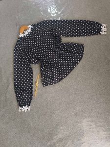 Polka Dot Korean Tops