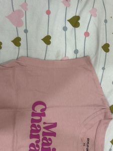 Pink Main Character Graphic Tee