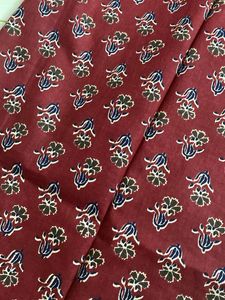 Maroon Printed cotton Palazzos