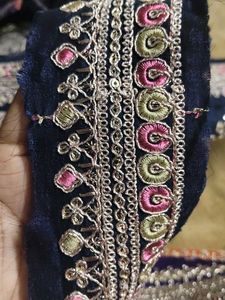 Embroidered Fabric Trim lace