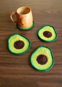 Avocado Coasters (Set of 4)