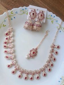 Indian Jewelry Set with Earrings