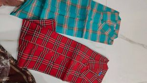 Plaid Casual Shirts - 2 Pack