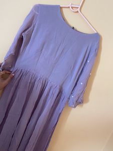 Elegant Lavender Kurta