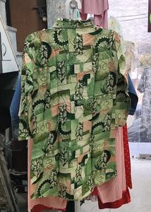 Patterned Green Top