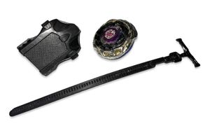 Rago Metal Diablo Nemesis beyblade with launcher