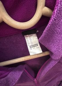 Purple Fleece Jacket