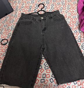 charcoal black jorts😍🖤