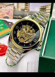 Luxury Skeleton Dial Watch