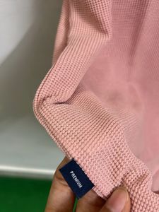 Soft Pink Cotton T-Shirt