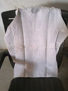 Elegant White Embroidered Kurta Set