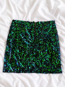 Sparkling Sequin Mini Skirt