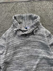 Heathered Gray Knit Pullover