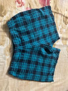 Comfy Plaid Lounge Shorts