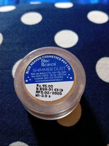 Blue heaven shimmer dust