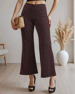 SHEIN Sparkling Wide Leg Pants