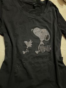 Black Stretchable T-shirt