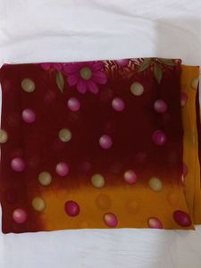 MULTI COLOUR PRINTED Saree