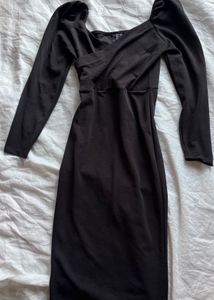 black dress
