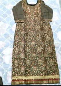 fresh dress banarasi plazzo suit dupatta
