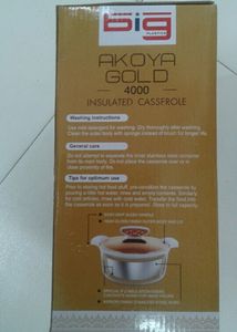 Akoya Gold Insulated Casserole