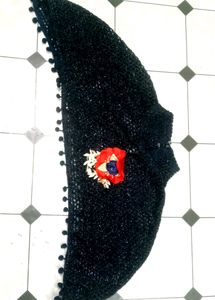 Designer Poncho For Girls