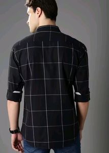 Black Check Shirt