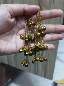 Kashmiri jhumkas Earrings with Pearls