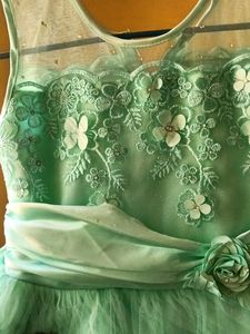 Beautiful Mint Green Party Dress