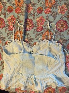 Lace Trim Cami Top