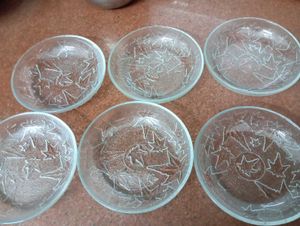 Glass Dessert Bowls (Set of 6)
