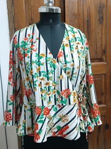 Zara Floral Top