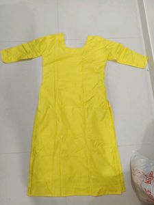 New Vibrant Yellow Embroidered Kurta for 249