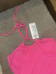 Pink Bodycon Mini Dress